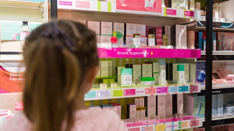 Skin care obsessed tweens driving brands to discourage purchases.