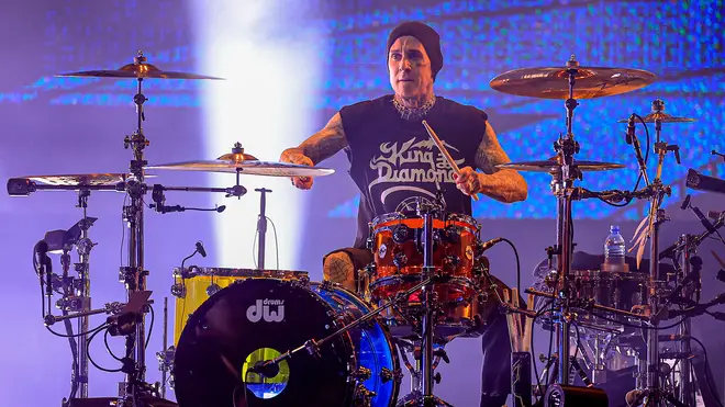 Travis Barker of Blink 182 debuts new tattoo care line