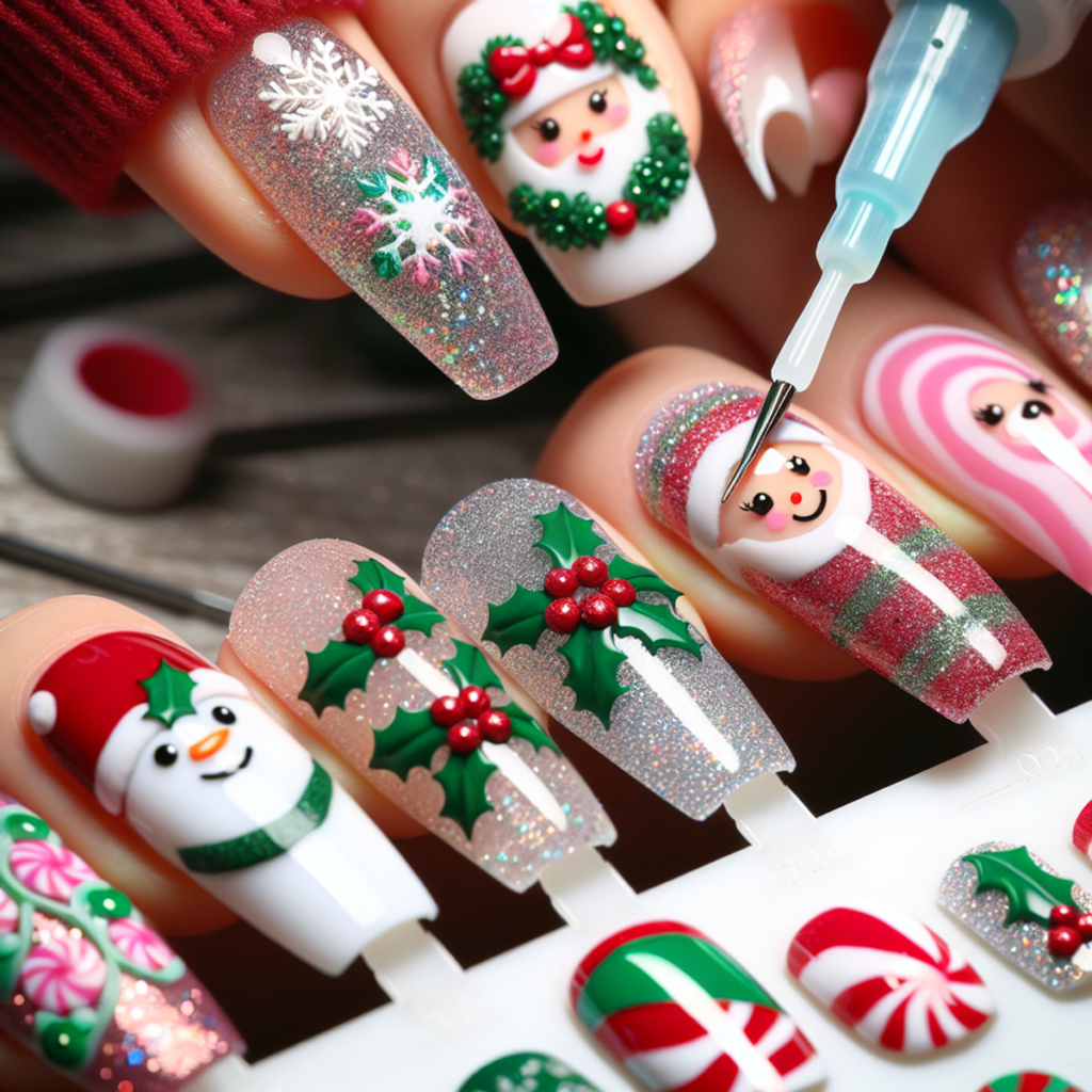 Festive Christmas Nail Designs