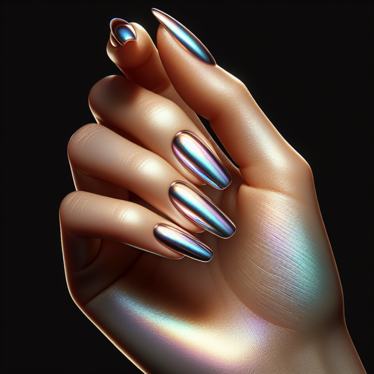 How to Do a Chrome Manicure, With or Without Gel Polish