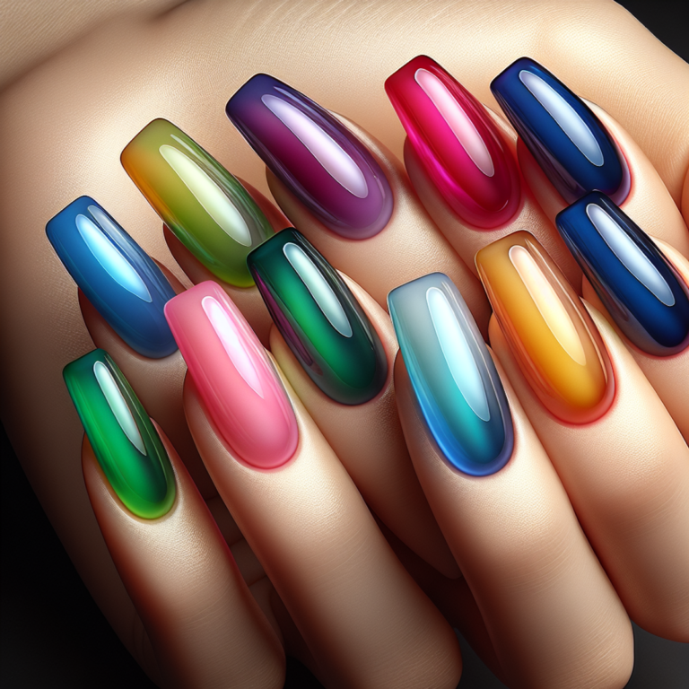Indulge in ‘90s Nostalgia With the Jelly Nails Trend