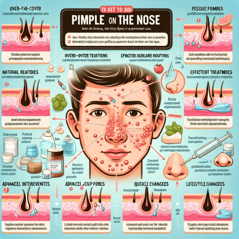 How To Get Rid Of Pimples On The Nose?