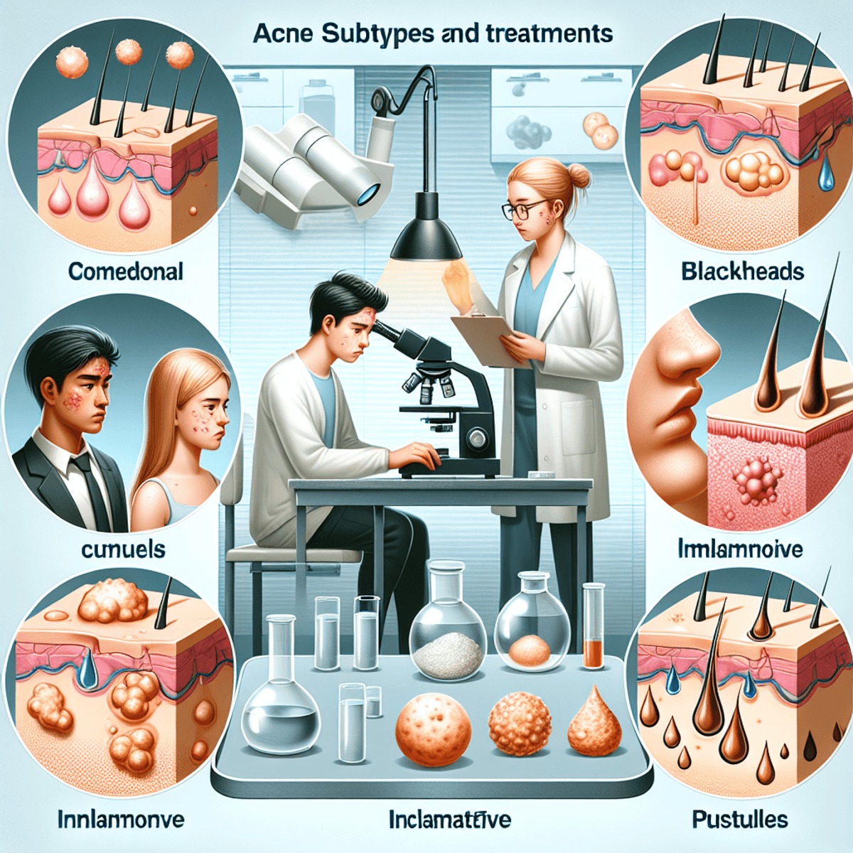 How dermatologists treat acne