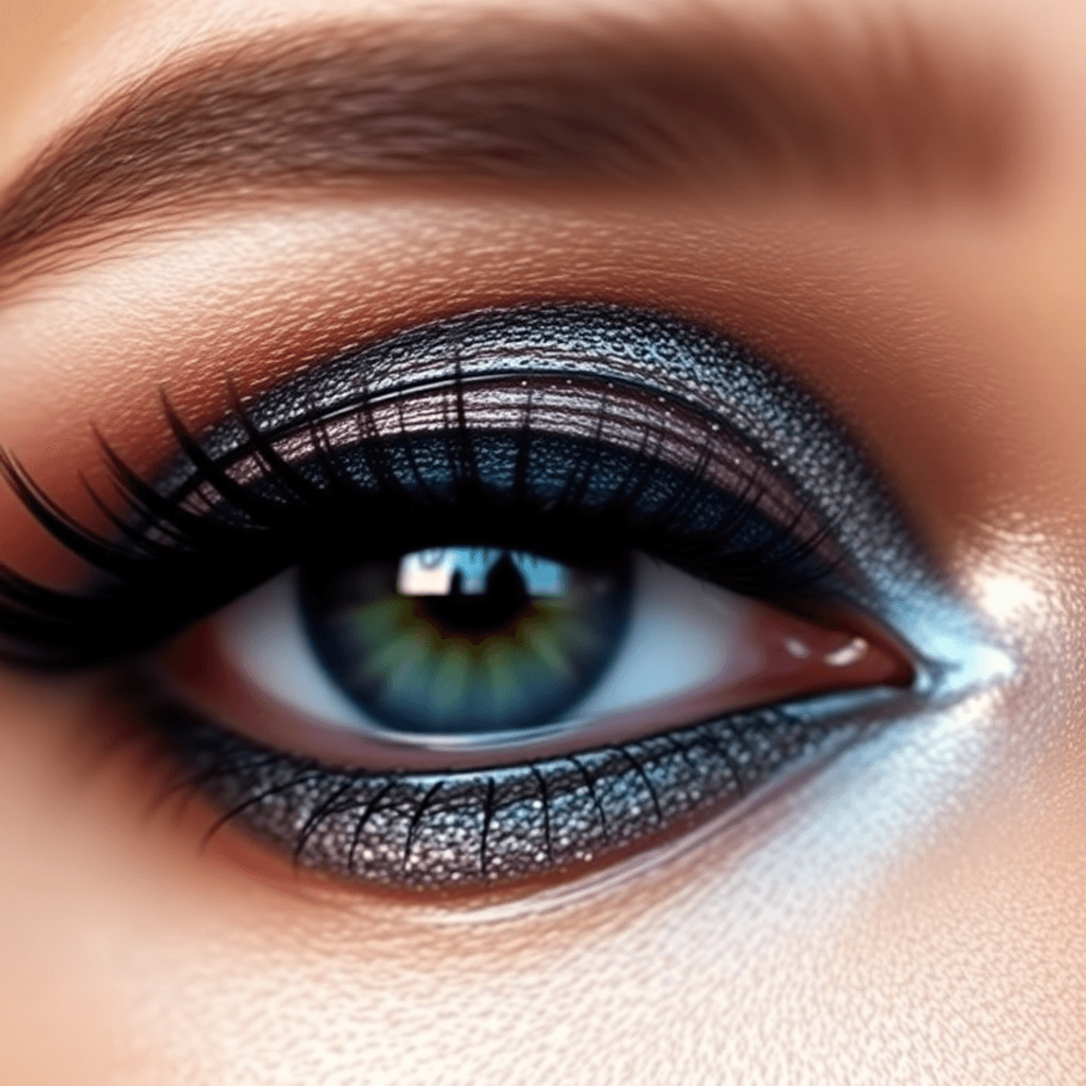 How to Pull Off Glossy Eyeshadow With Zero Creasing